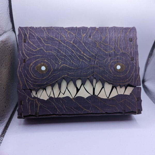 Monster book dice/card box