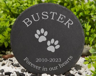 Pet Memorial Gift,Pet Memorial Stone,Sympathy Gift,Personalized Pet Memorial Garden Stone,Memorial Gift,Dog Memorial Stone,Pet Grave Marker