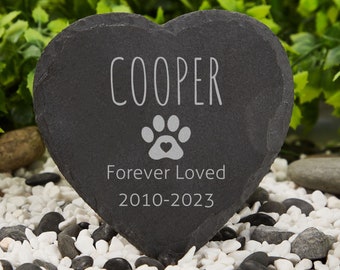 Pet Memorial Stone,Dog Memorial Stone Personalized,Pet Grave Marker,Pet Headstone Custom,Pet Stone Gift,Dog Pet Grave Stone,Pet Loss Gift