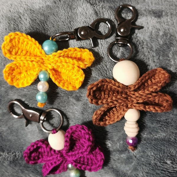 Keychain Dragonfly Gift