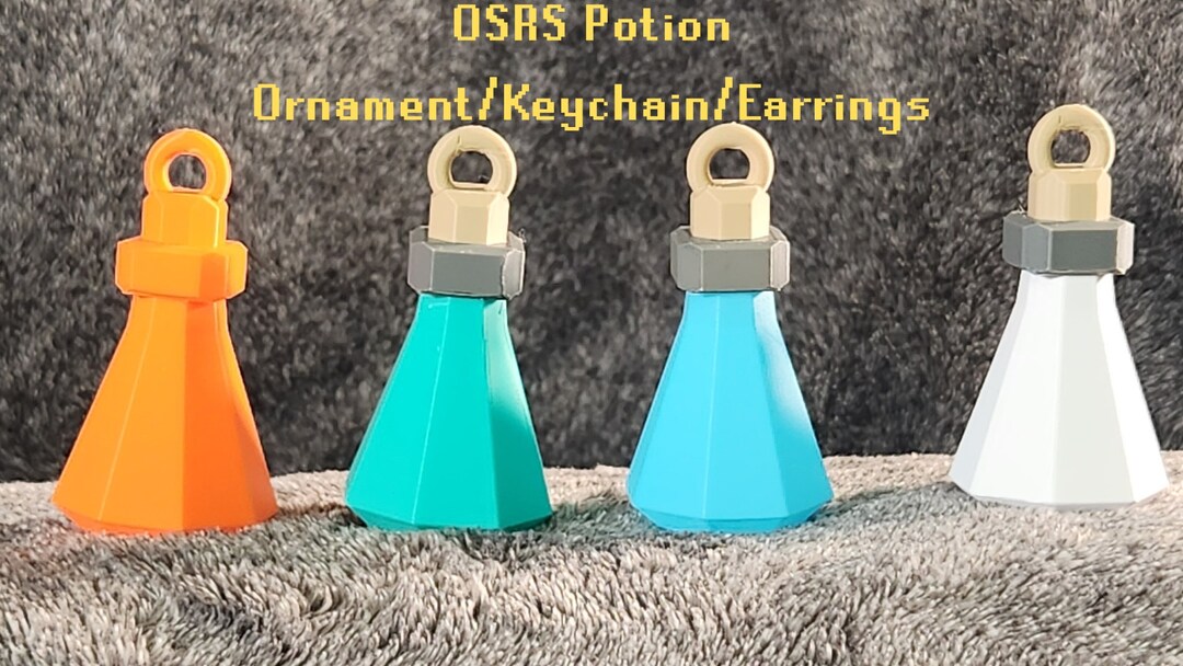 OSRS Mini Potion Used for Keychain/ornament/earring & More His/her