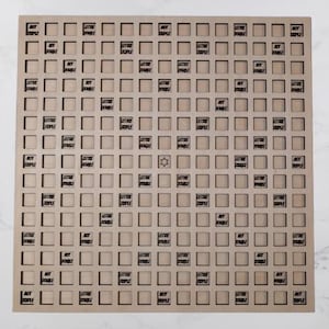 Juegos de mesa de madera para scrabble. Francés Inglés Italiano o Alemán.