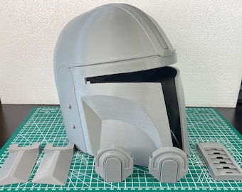 The Mandalorian | Mando Helmet | 3D Printed | Unfinished