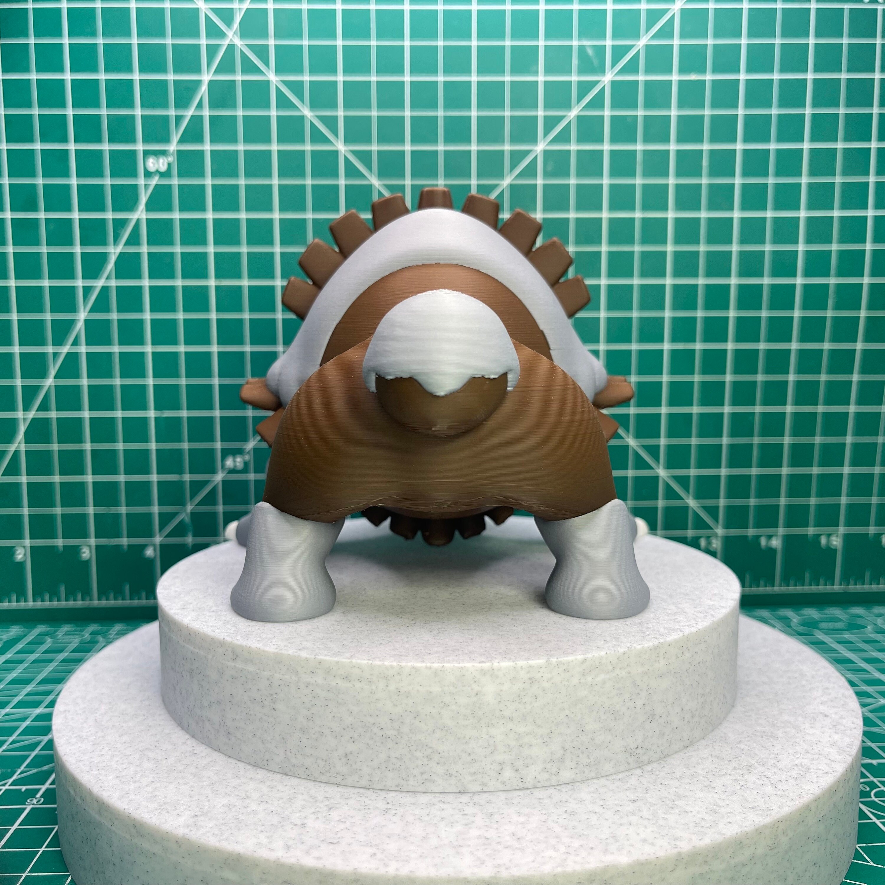 Ursaluna Pokemon Figure 3D Printed Regular and Shiny Collectible