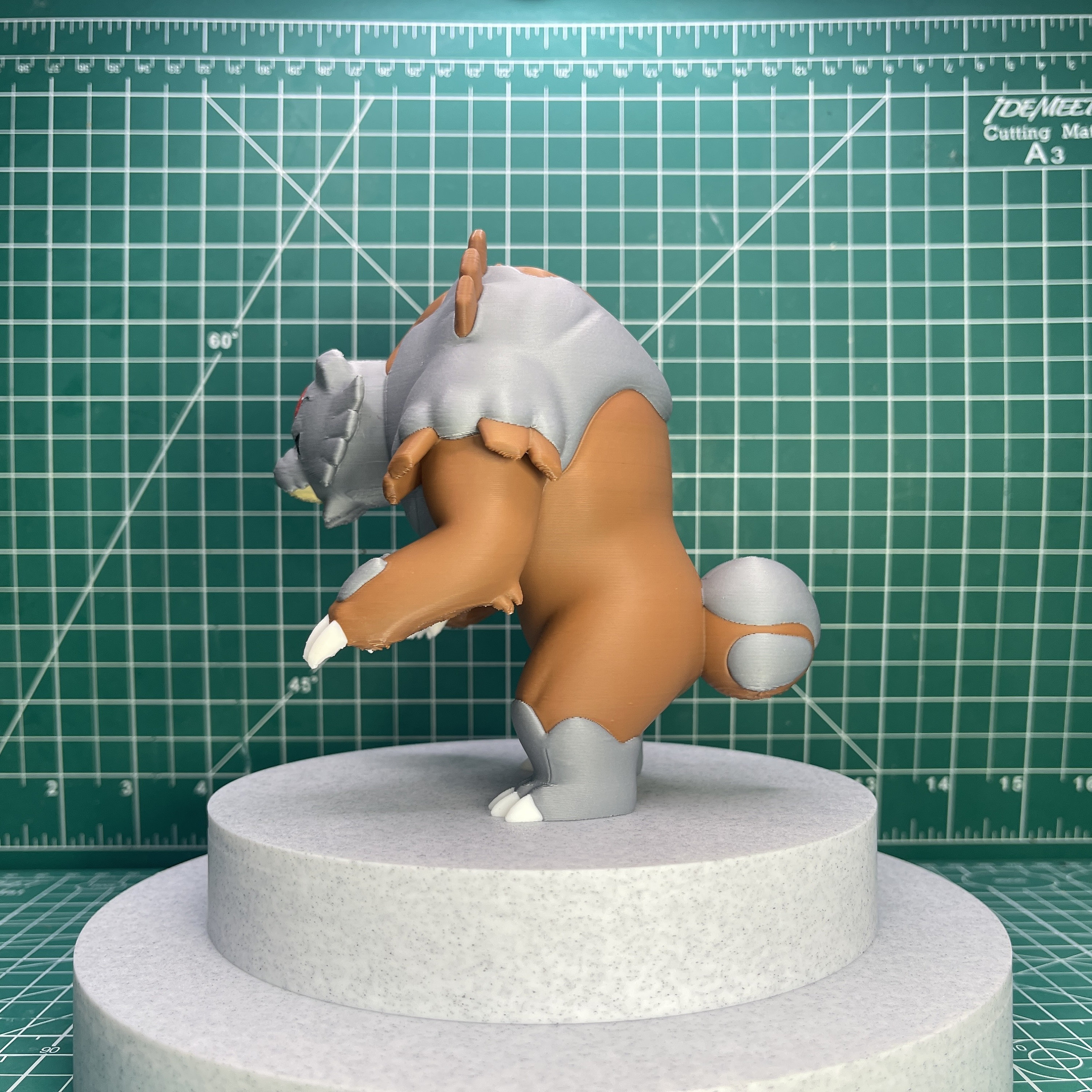 URSALUNA フィギュア 約15cm Bloodmoon Ursaluna Pokemon Figure 3D Printed Regular and