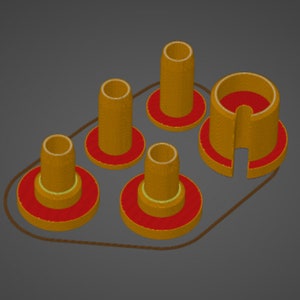 Fanatec CSL Pedal Mod 3D Printed for Racing Simulator