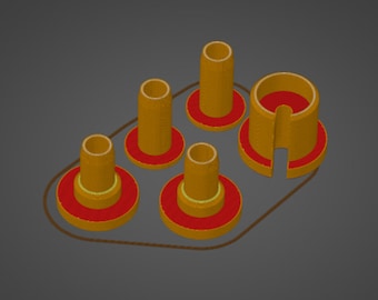 Fanatec CSL Pedal Mod 3D Gedruckt für Racing Simulation