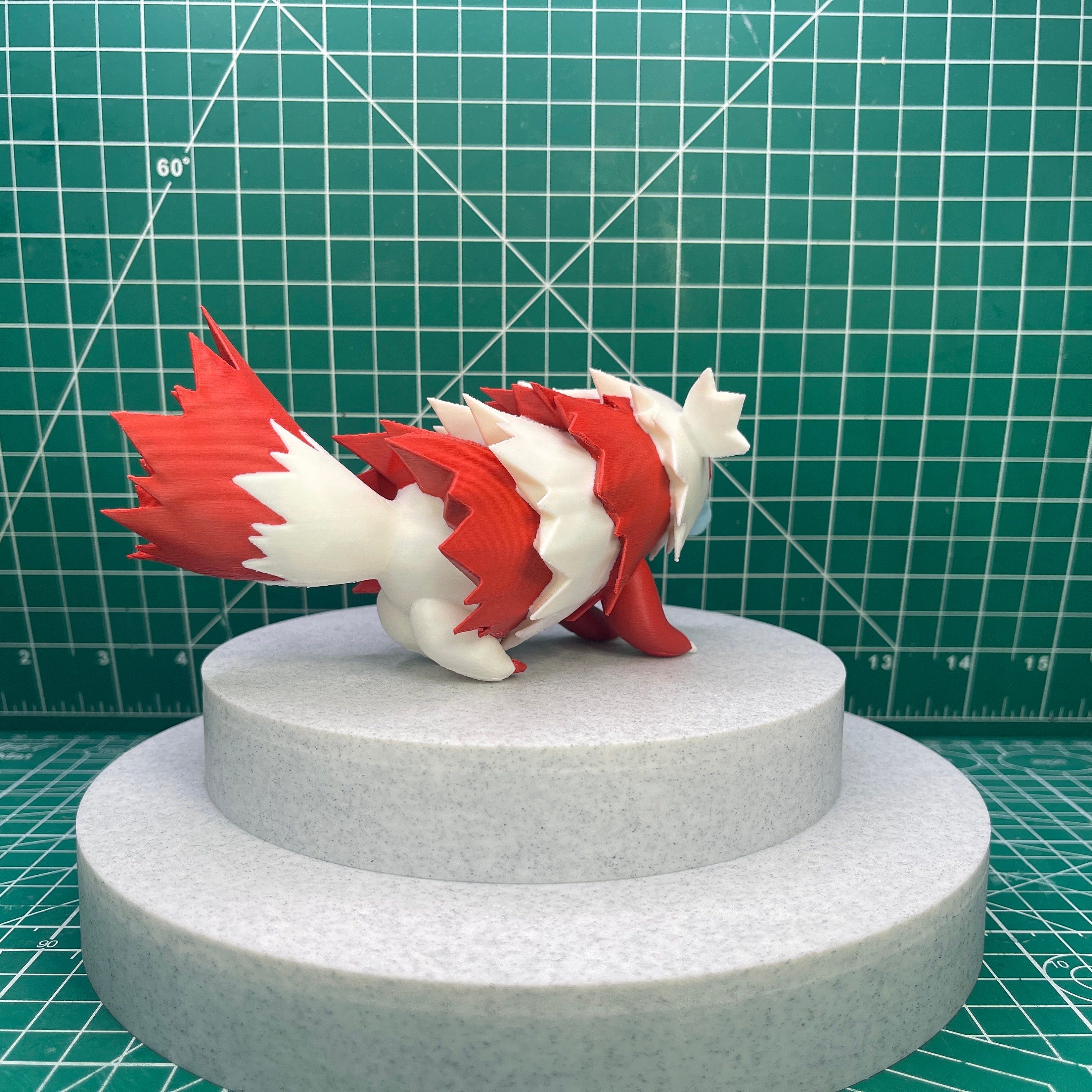 Zigzagoon, Linoone, Obstagoon フィギュアセット Pokemon Galarian Zigzagoon Galarian Linoone and Obstagoon 3D