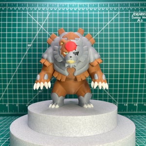 Skarmory ポケモンフィギュア 3Dプリント レギュラーサイズ