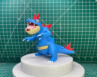 フェラリガトル ポケモン フィギュア 3D プリント レギュラー