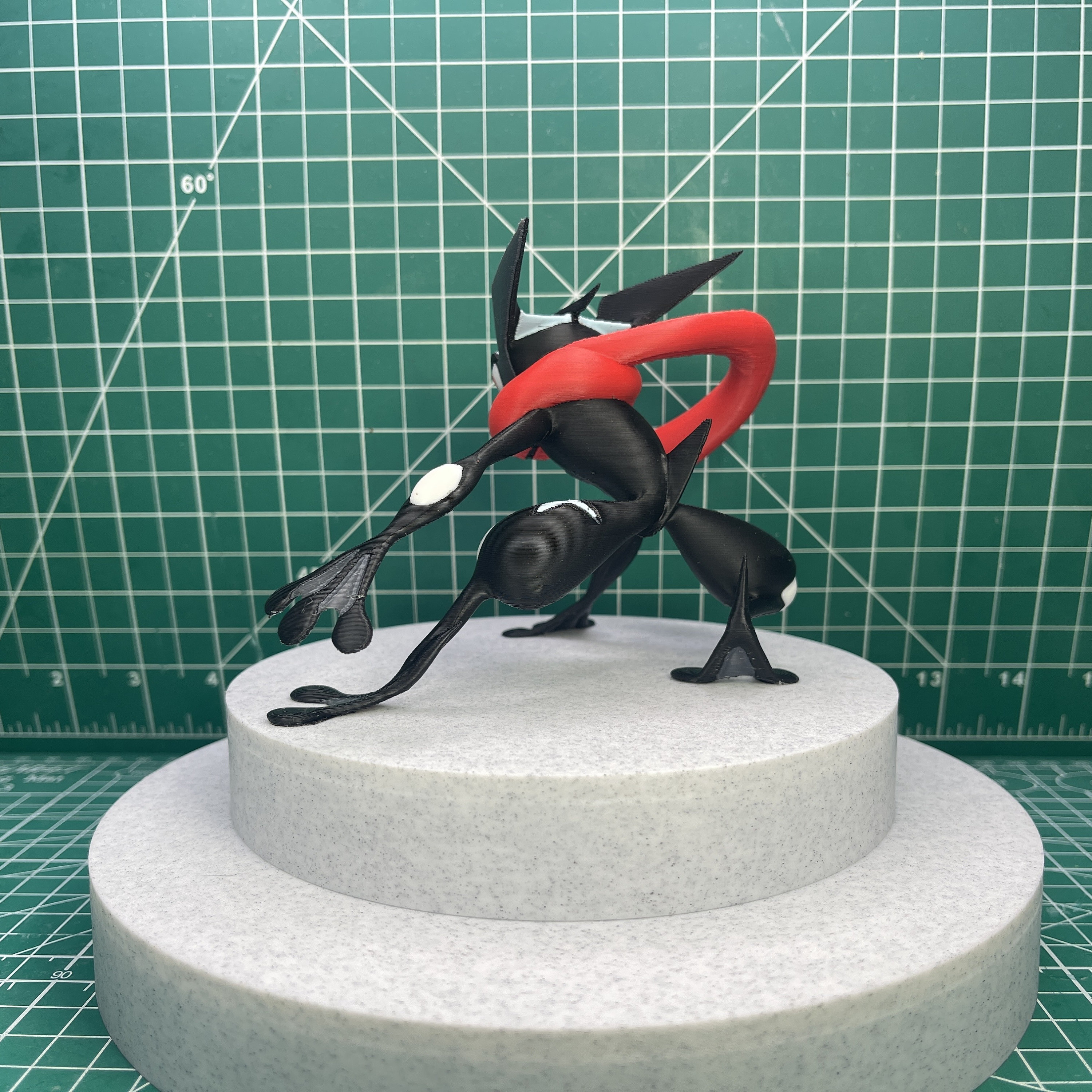 ゲッコウガ ポケモン フィギュア 3D プリント レギュラー シャイニー