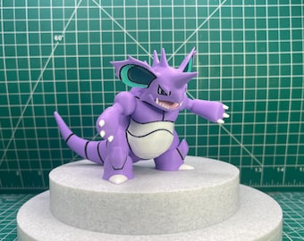 オーダイル ポケモンフィギュア 3Dプリント 通常版と色違い版