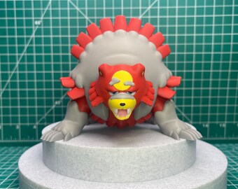 Ursaluna Pokemon Figure 3D Printed Regular and Shiny