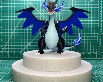 メガリザードンXポケモンフィギュア3Dプリントコレクタブル