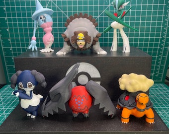 カスタムポケモンフィギュア 3Dプリント レギュラー＆シャイニー