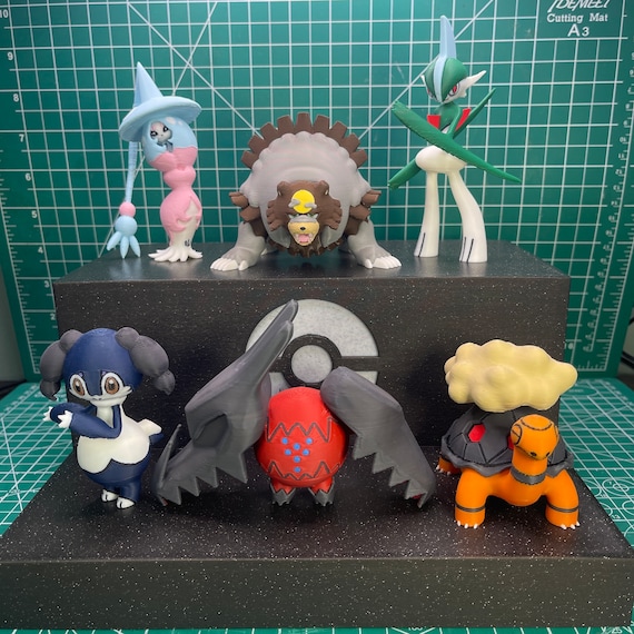カスタムポケモンフィギュア 3Dプリント レギュラー＆シャイニー