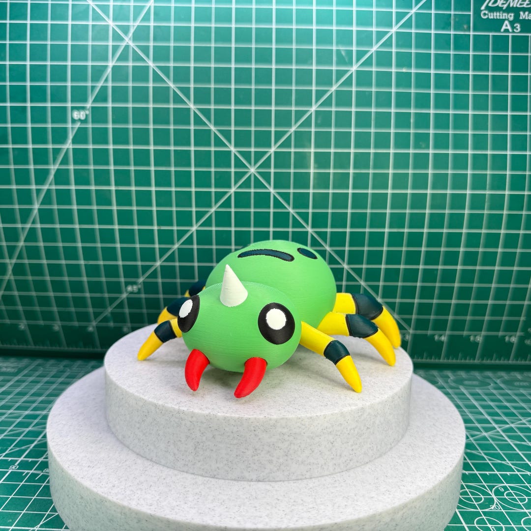 スピナラック ポケモン フィギュア 3Dプリント 通常版＆シャイニー