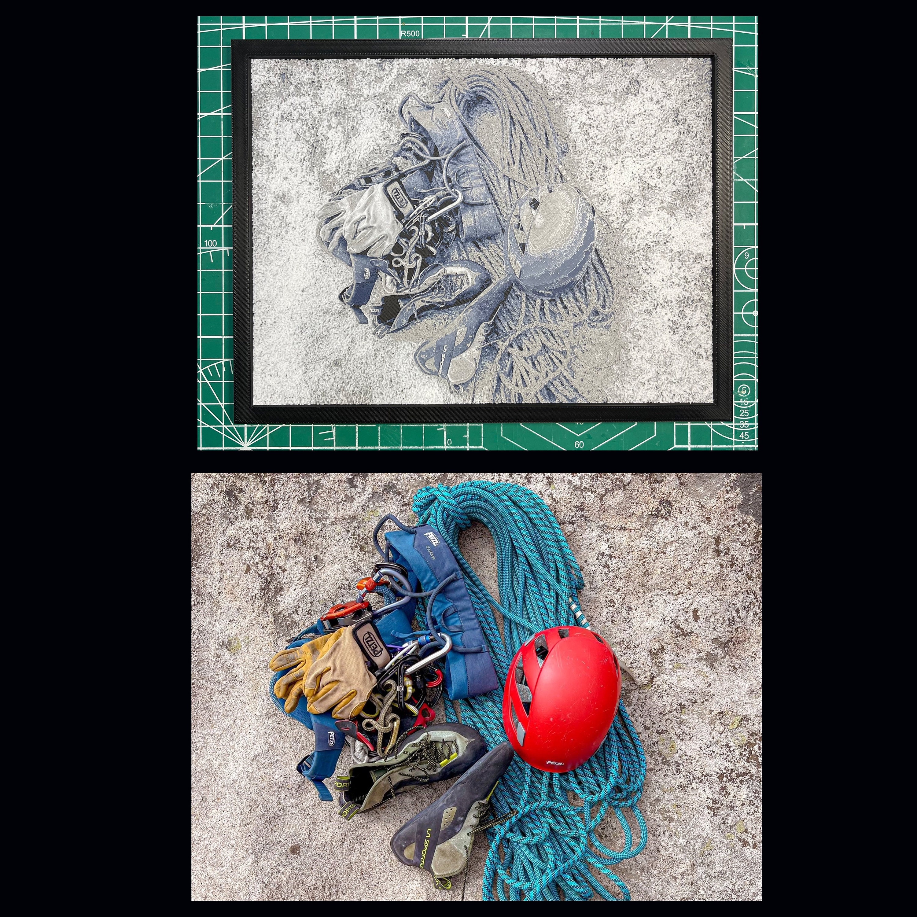 Custom 3D Printed Photo and Frame - Etsy