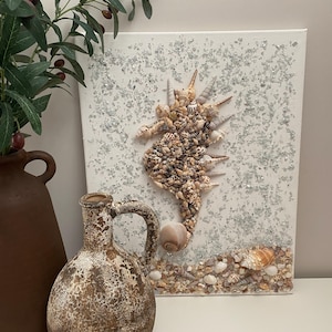 Seahorse Wall Art, Sea Life Wall Decor, Seahorse Decor Nautical Theme Decor, Nautical SeaHorse Wall Decor