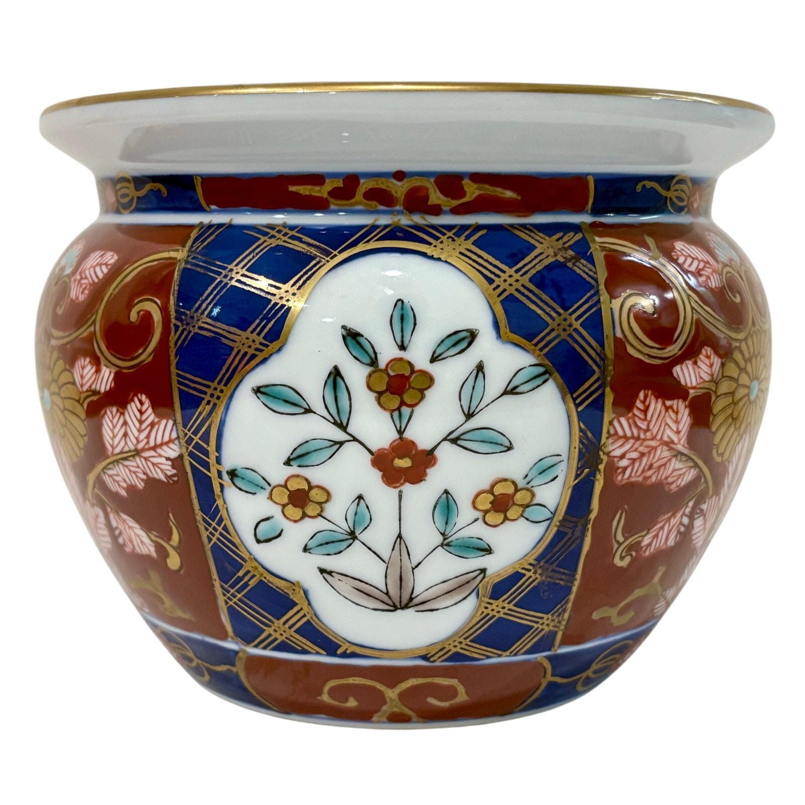 Gold Imari Vase - Etsy