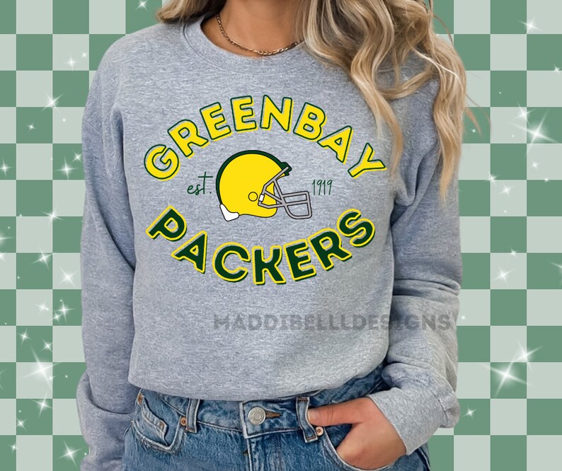 GREENBAY PACKERS // Greenbay Sweatshirt, Packers Football, Vintage Packers, Sweatshirt, Gifts 