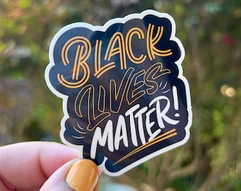 Sticker Black Lives Matter Stickers Laptop Hydroflask Sheet Notebook Pack