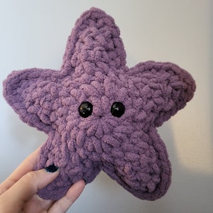 No Sew Star Fish Crochet Pattern Digital File | Easy Starfish image 3