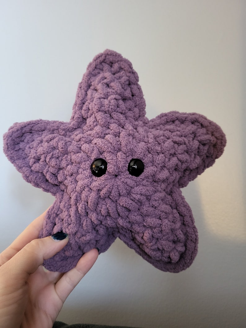 No Sew Star Fish Crochet Pattern Digital File | Easy Starfish image 3