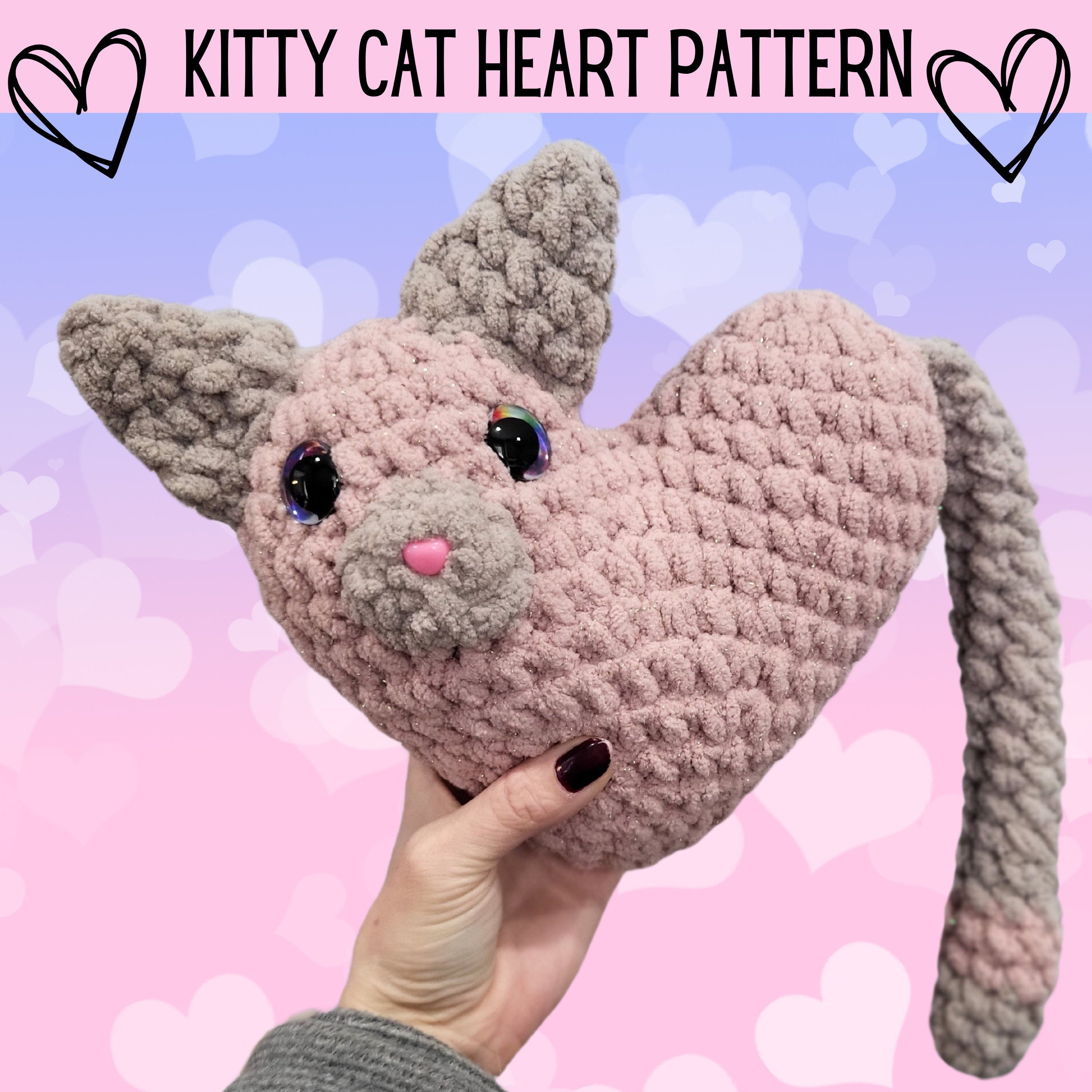 Valentinstag Katzenhalsband-Set Mit Fliege & Glöckchen – Süßes Herz-Muster Für Kätzchen
