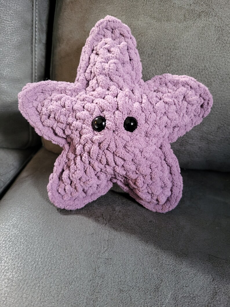 No Sew Star Fish Crochet Pattern Digital File | Easy Starfish image 4