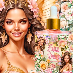 Spring Floral Perfume Oil/Floral Perfume Oil Spray/Body Butter/Roll-On Perfume Oil/Alcohol Free Perfume Oil/Ritual Oil/Gold Body Shimmer