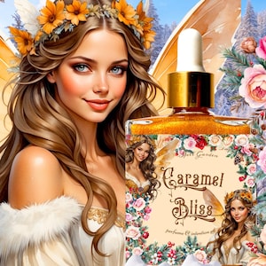 Marshmallow Caramel Perfume Oil/Caramel Perfume Oil Spray/Caramel Body Butter/Roll-On Perfume Oil/Gold Body Shimmer