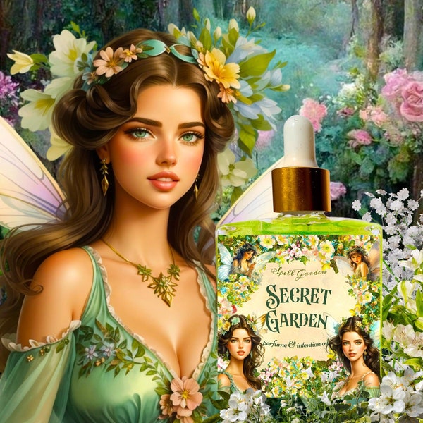 Parfum jardin secret/parfum floral tropical/parfum naturel pour femme/parfum en vaporisateur/parfum pour roller/beurre corporel de karité/coffret cadeau spa