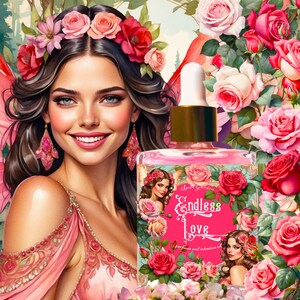 Romantic Floral Perfume Oil/Floral Perfume Oil Spray/Body Butter/Roll-On Perfume Oil/Alcohol Free Perfume Oil/Ritual Oil/Gold Body Shimmer