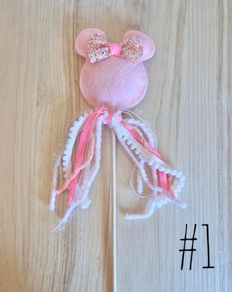 Minnie Mouse Inspired Magical Wand! Disney World Must Have! Birthday ...