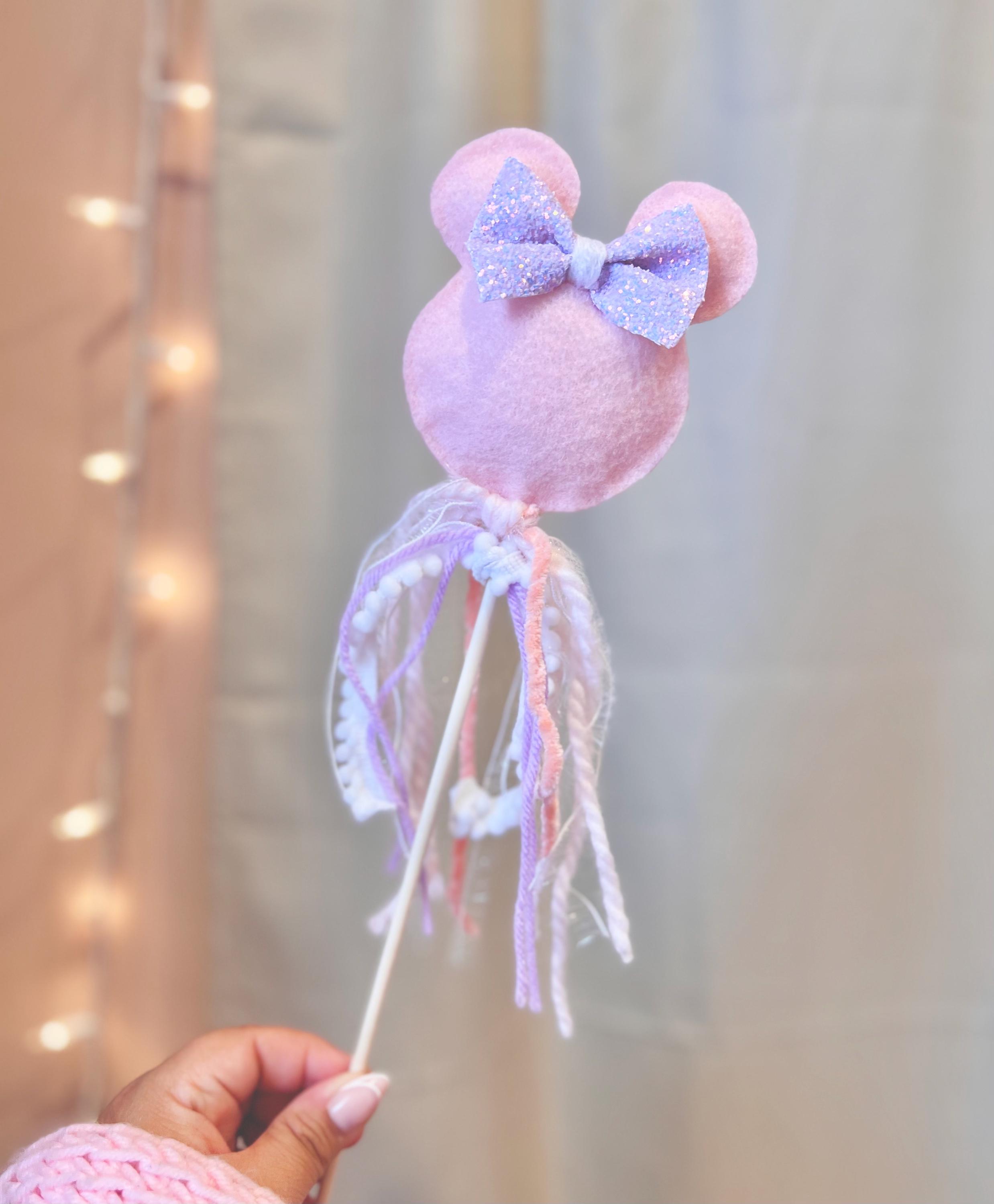 Minnie Mouse Inspired Magical Wand! Disney World Must Have! Birthday ...