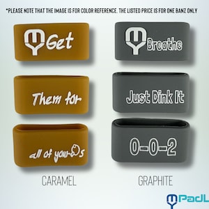 Personalized Pickleball Paddle Band - Custom Silicone Name Band image 9
