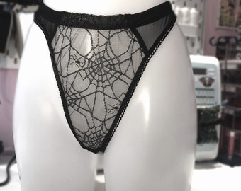 Incy Wincy Spider High Leg Thong