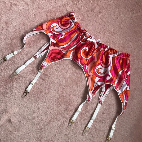 Retro Suspender Belt Etsy UK