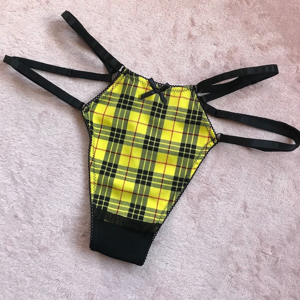 Strappy Thong, Macleod Tartan