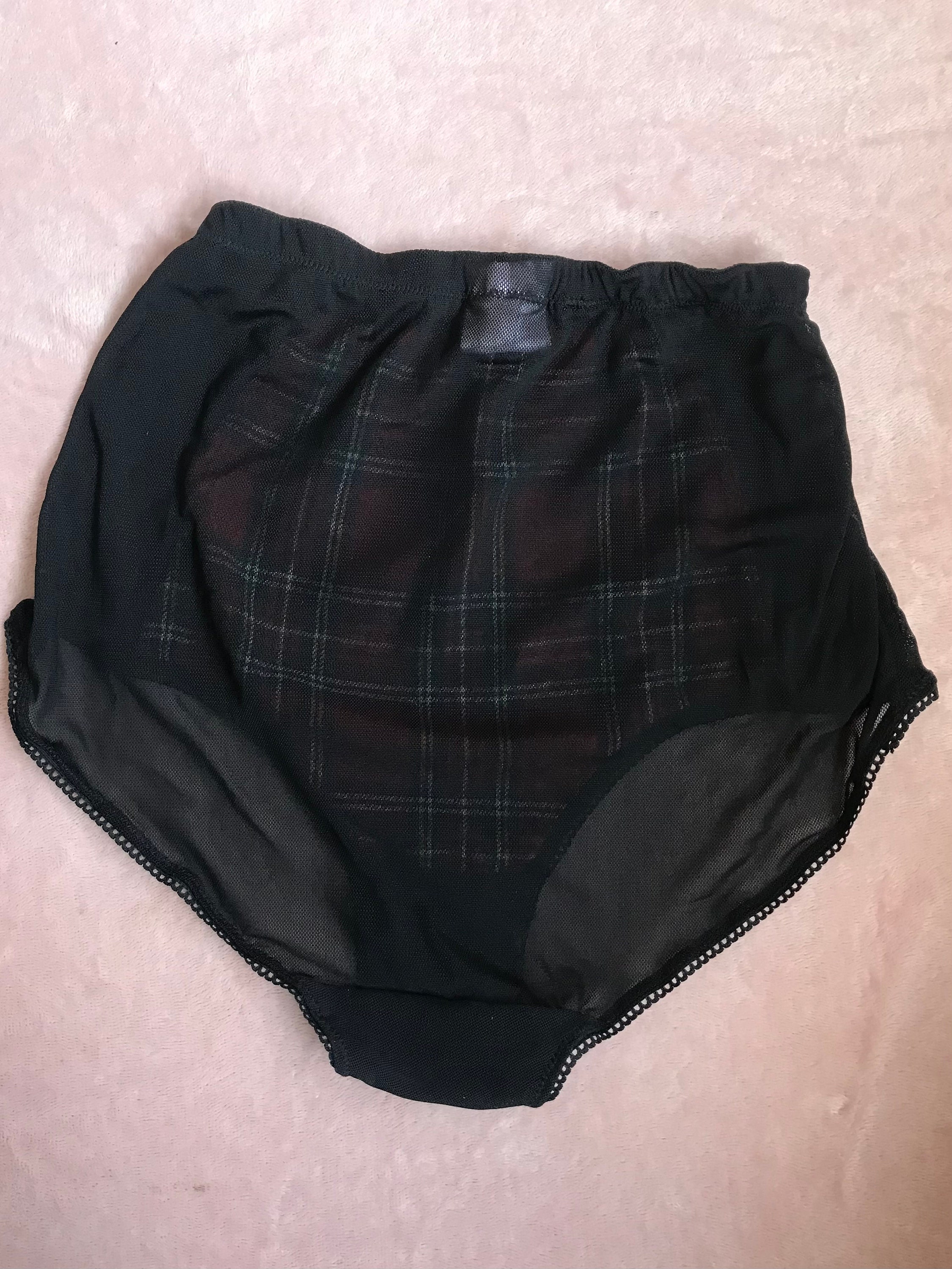 Ultra High Waist Brief, Red Tartan - Etsy UK