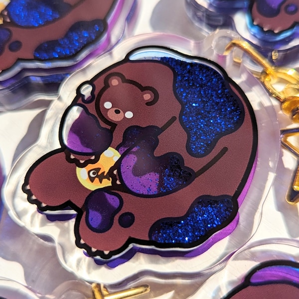 Mr. Grizz Liquid Shaker | Grizzco | Splatoon 3 | Keychain