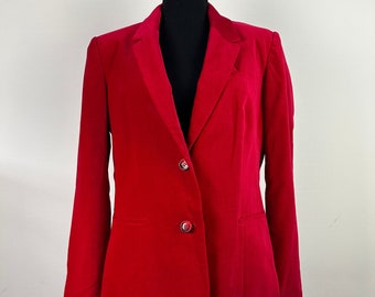 Retro Velvet Lace Blazer