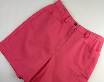 Pink Mom Shorts High Waist 90's Vintage Liz Claiborne Barbie Core