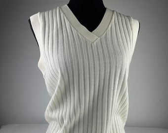 Off-White Tröjväst Vintage 70-80-tal