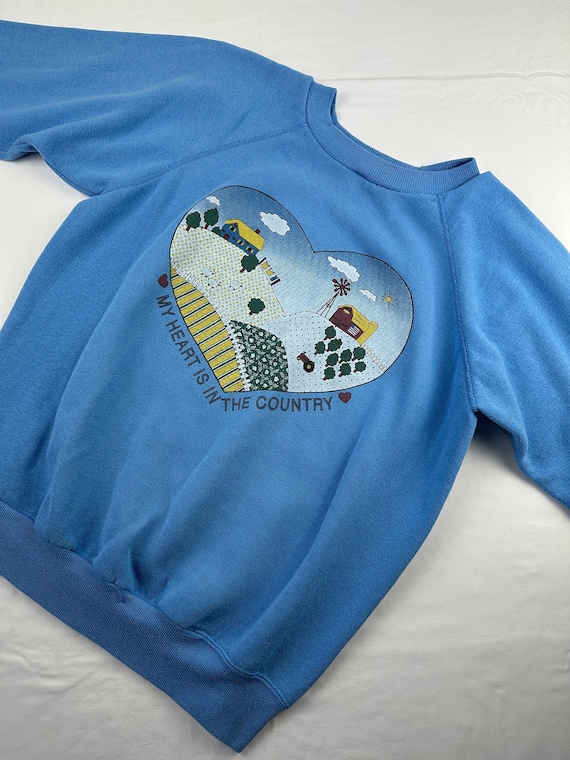 80's Cottage Core Country Logo Sweatshirt