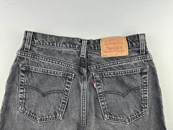Y2K Levi 550 Black Stonewash Denim Jeans Vintage 00's - Etsy