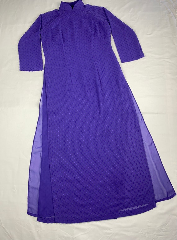 Vintage Asian Qipao Dress 60's - image 3