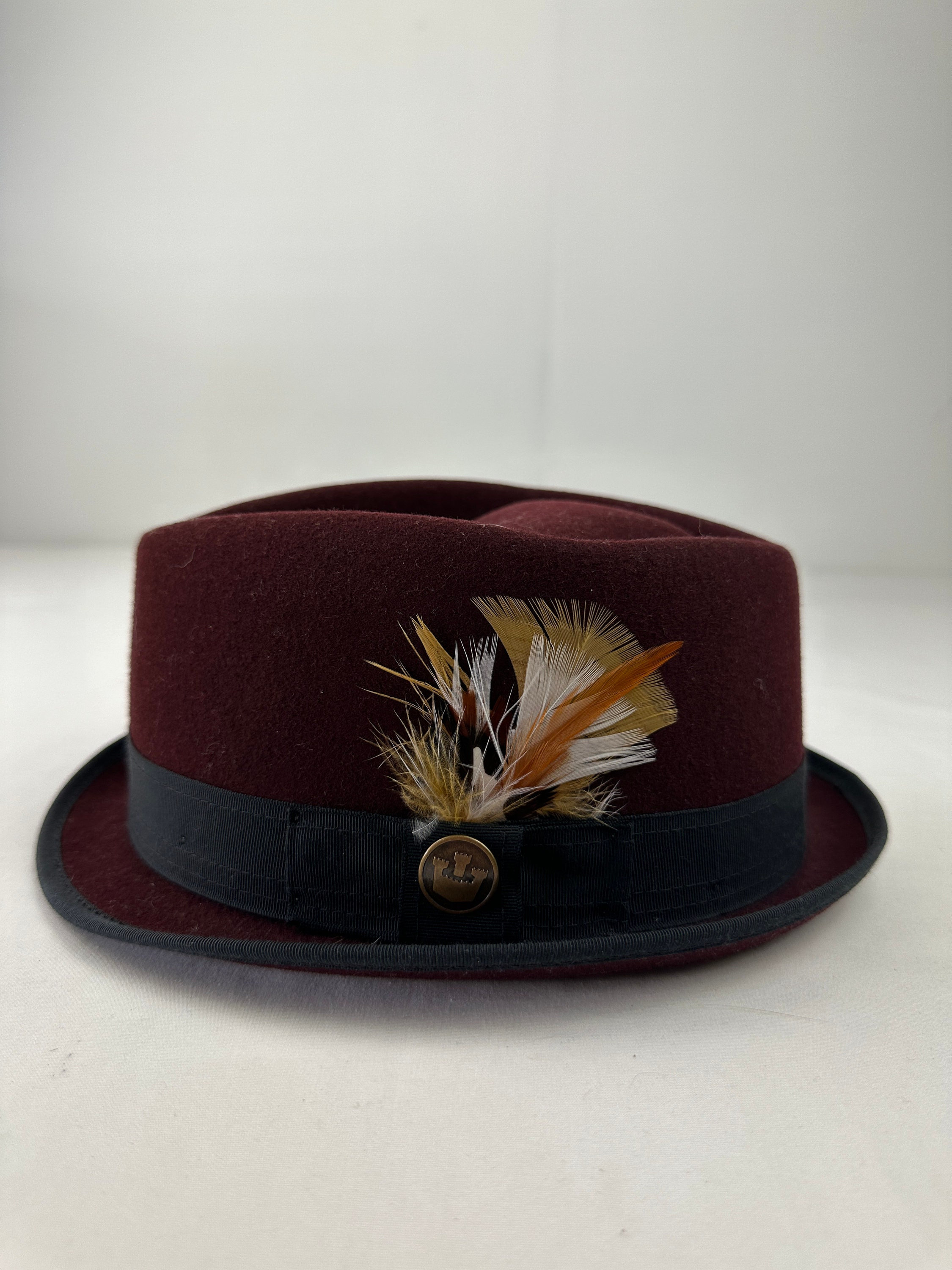 Goorin Bros Charlestowne Wool Fedora Hat Brown main image 1