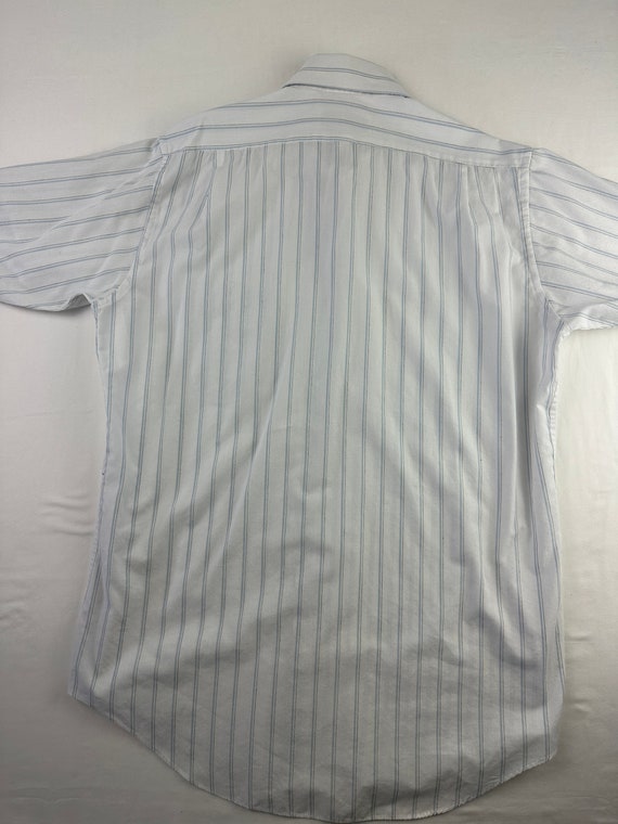 60's Sears Roebuck Cotton Oxford Vintage Short Sl… - image 5